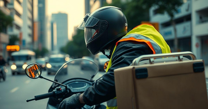 Entregador de Moto: Como se Destacar e Garantir Sucesso na Profissão Entregador de Moto: Como se Destacar e Garantir Sucesso na Profissão