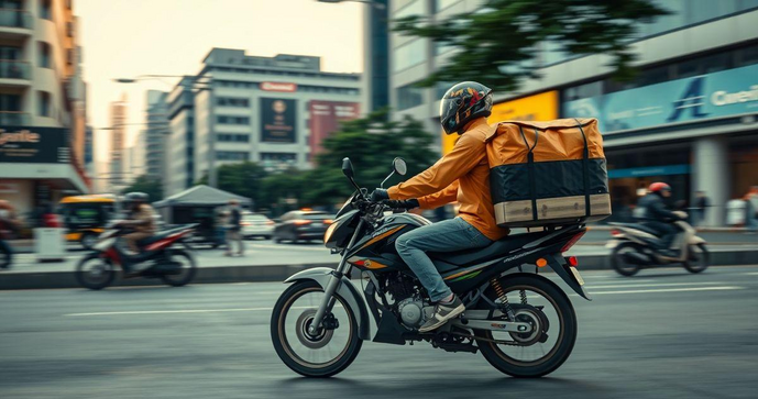 Entregadores de Moto Transformam o Comércio: Conheça os Benefícios e Desafios dessa Profissão