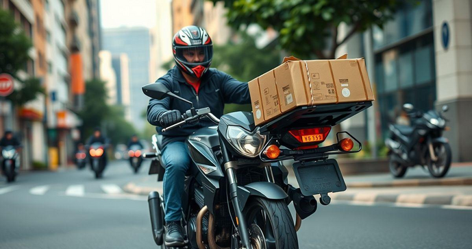 Moto entregador é a chave para otimizar suas entregas e aumentar a eficiência do seu negócio Moto entregador é a chave para otimizar suas entregas e aumentar a eficiência do seu negócio