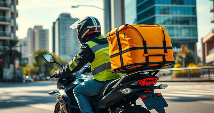 Entregadores de Moto: Como Garantir Segurança e Eficiência nas Entregas